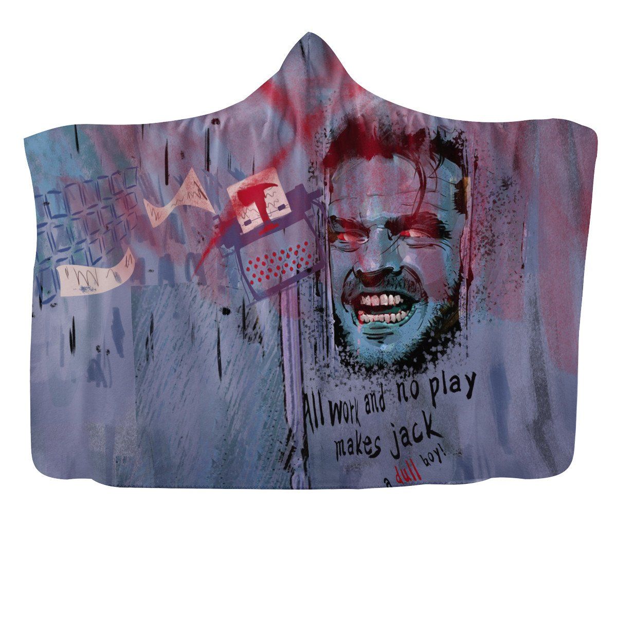 Shining Hooded Blanket Hooded Blanket, Horror noxfan 