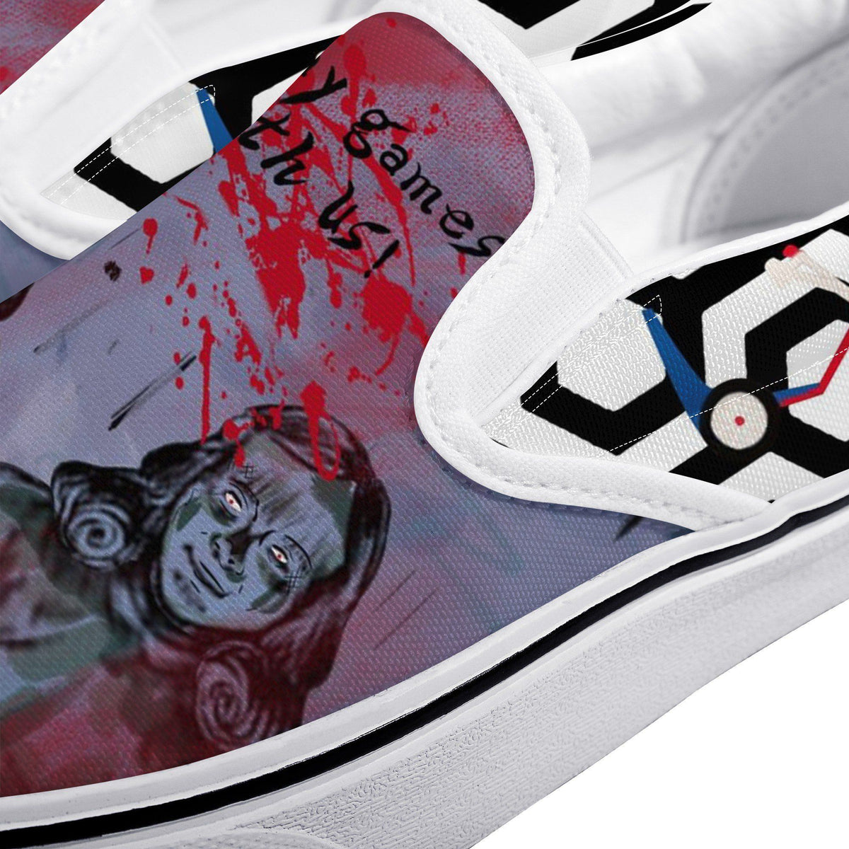 The shining Custom Vans Slip On Shoes