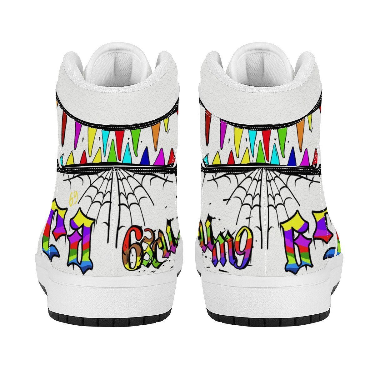 Sixnine High Top Leather Sneaker Custom Jordan 1, Rapper, 6ix9ine noxfan 