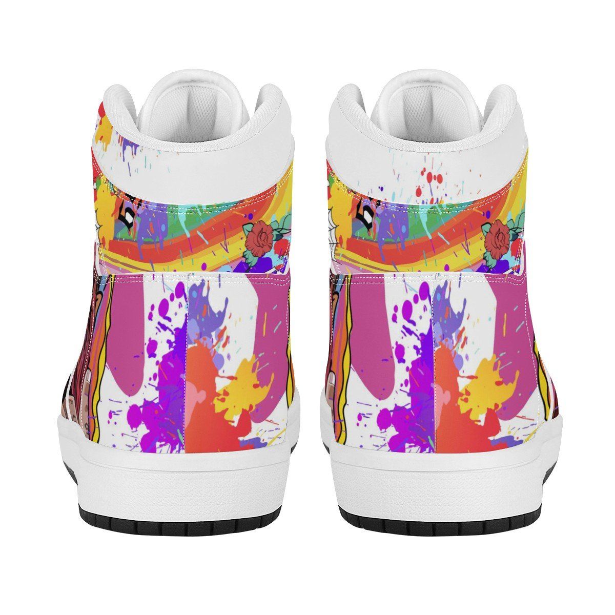 Sixnine High Top Leather Sneaker Custom Jordan 1, Rapper, 6ix9ine noxfan 