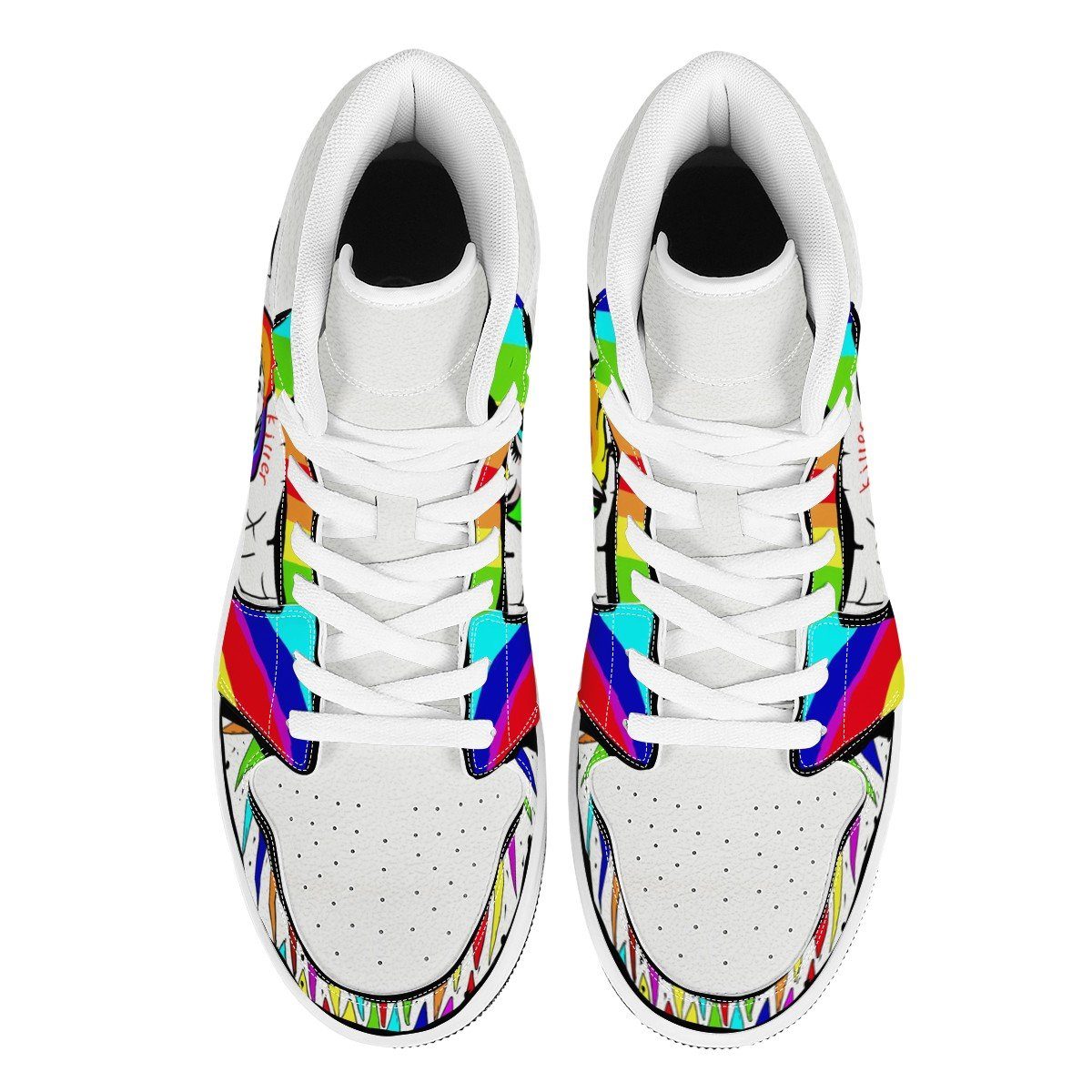 Sixnine High Top Leather Sneaker Custom Jordan 1, Rapper, 6ix9ine noxfan 