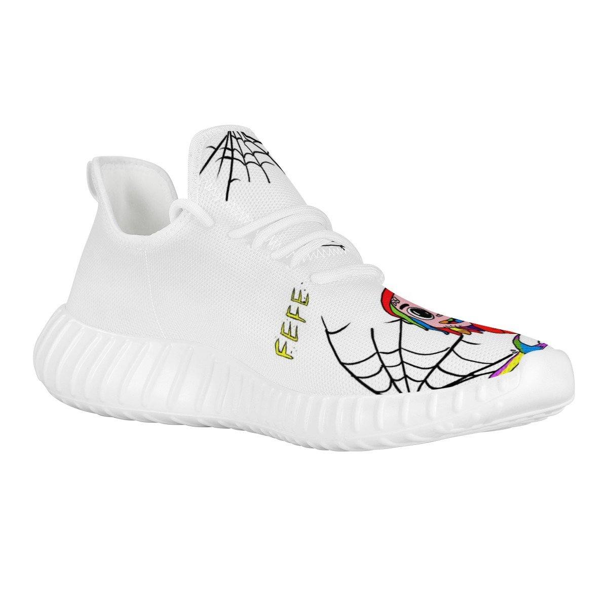 6ix9ine Custom Yeezy Walking Shoes