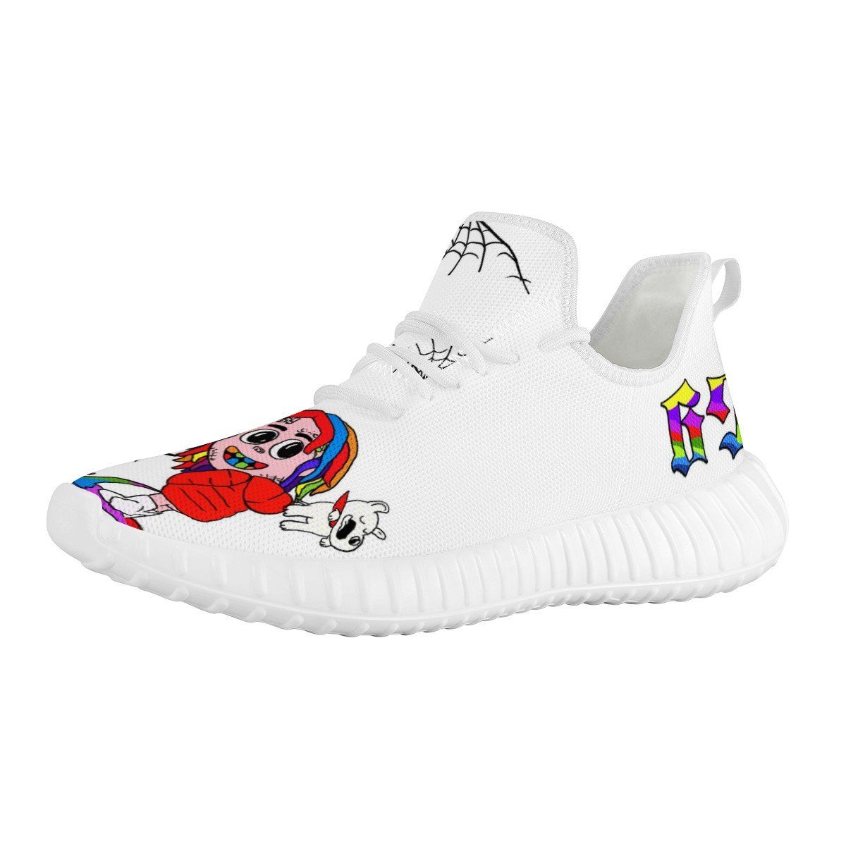 6ix9ine Custom Yeezy Walking Shoes