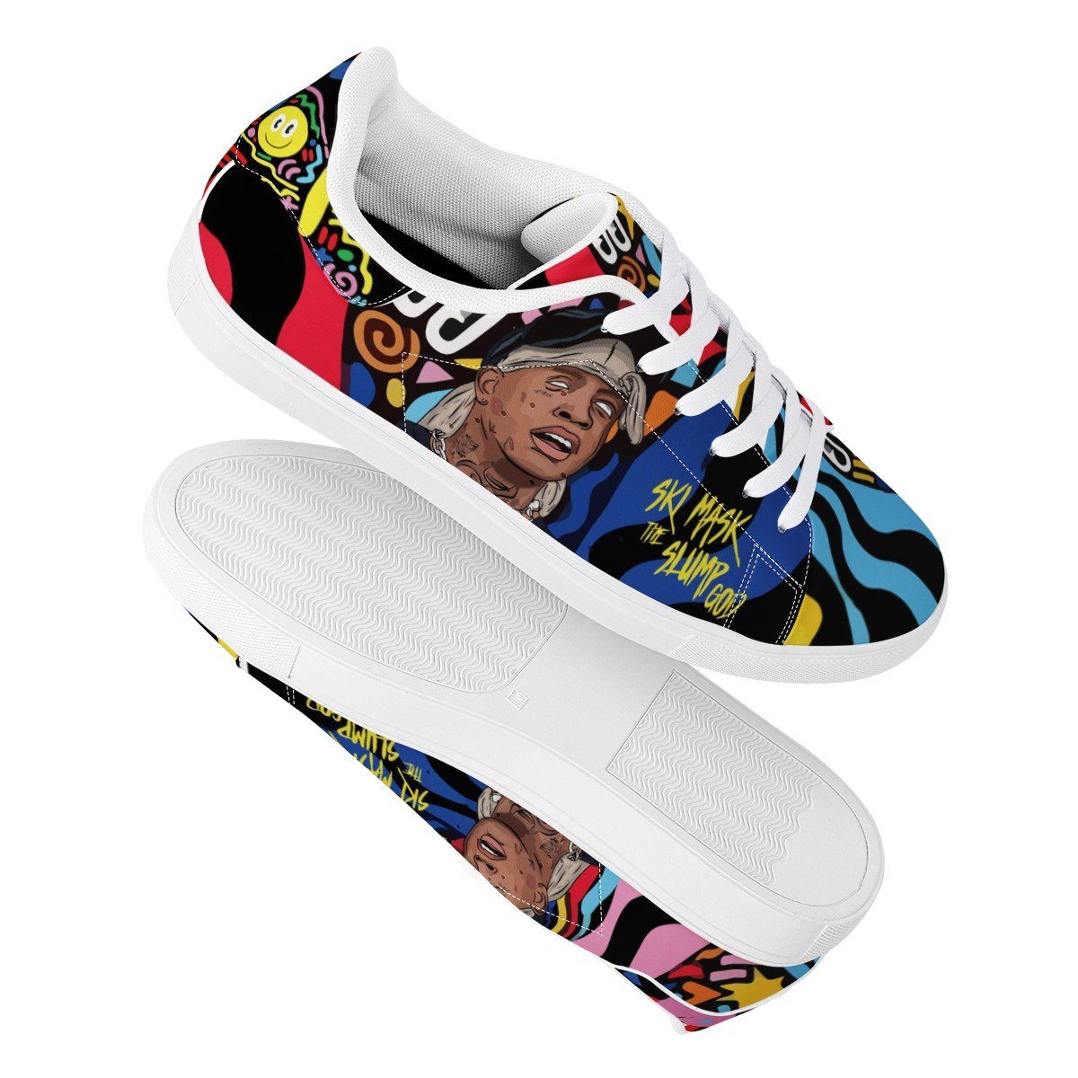 Ski Mask the Slump God Low Top Sneaker Stan Smith, Rapper, Ski Mask the Slump God noxfan 