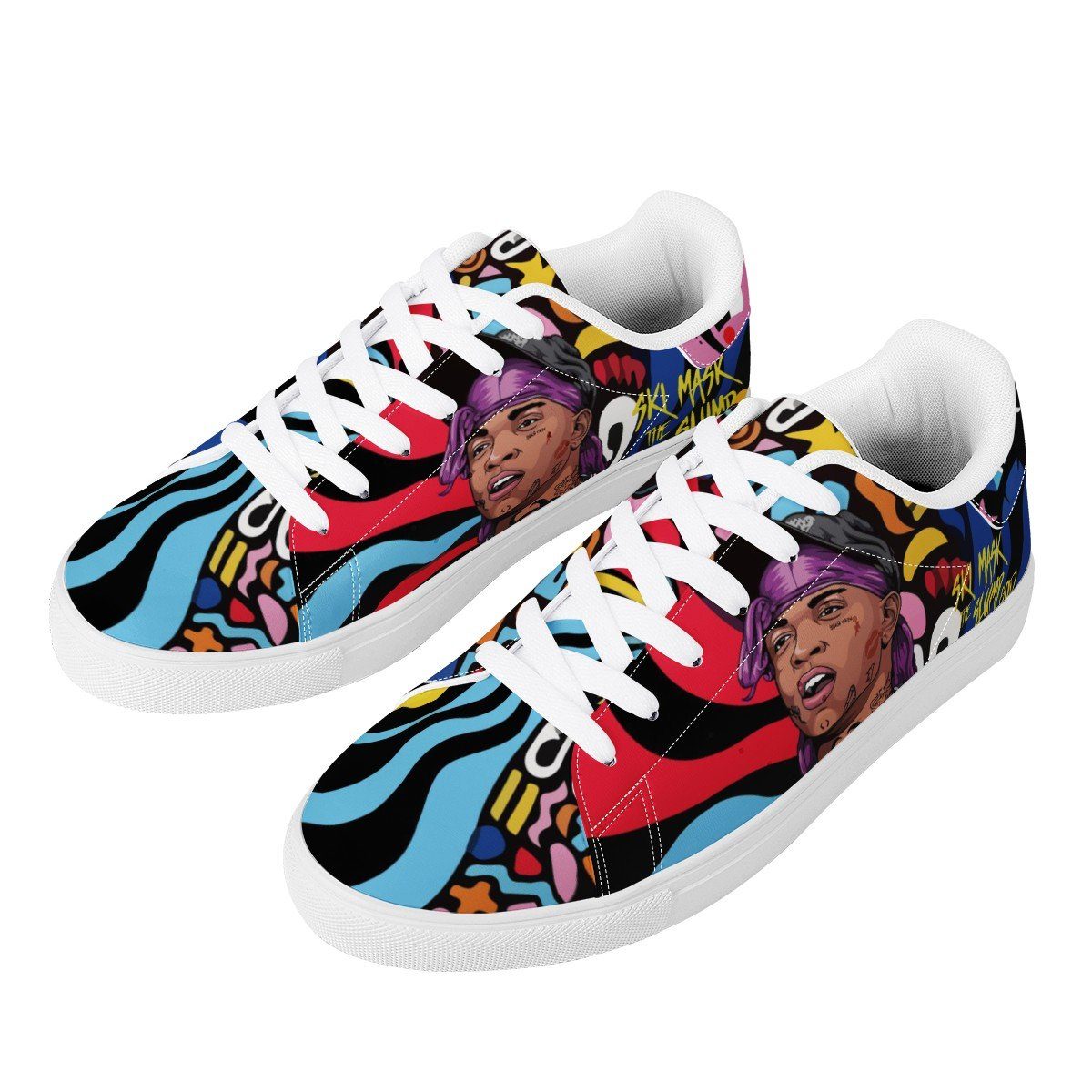 Ski Mask the Slump God Low Top Sneaker Stan Smith, Rapper, Ski Mask the Slump God noxfan 