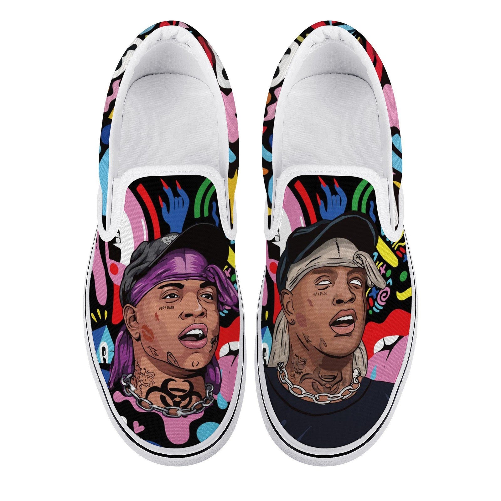 Ski Mask the Slump God Custom Vans Slip On Shoes