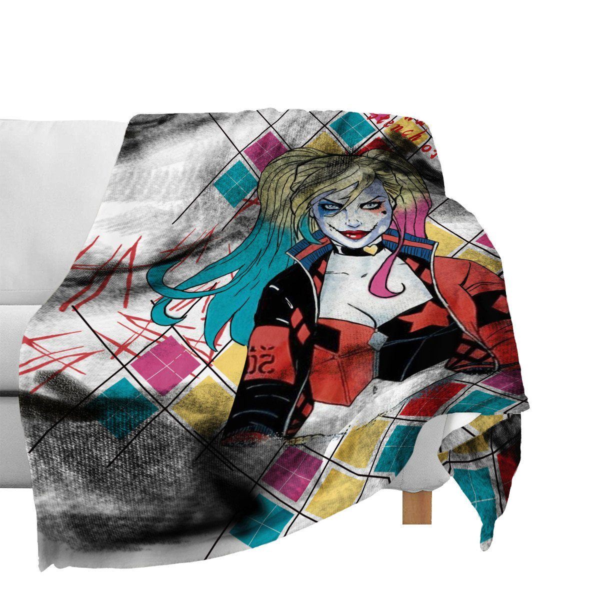 Suicide Squad Blanket Blanket, Suicide Squad noxfan 