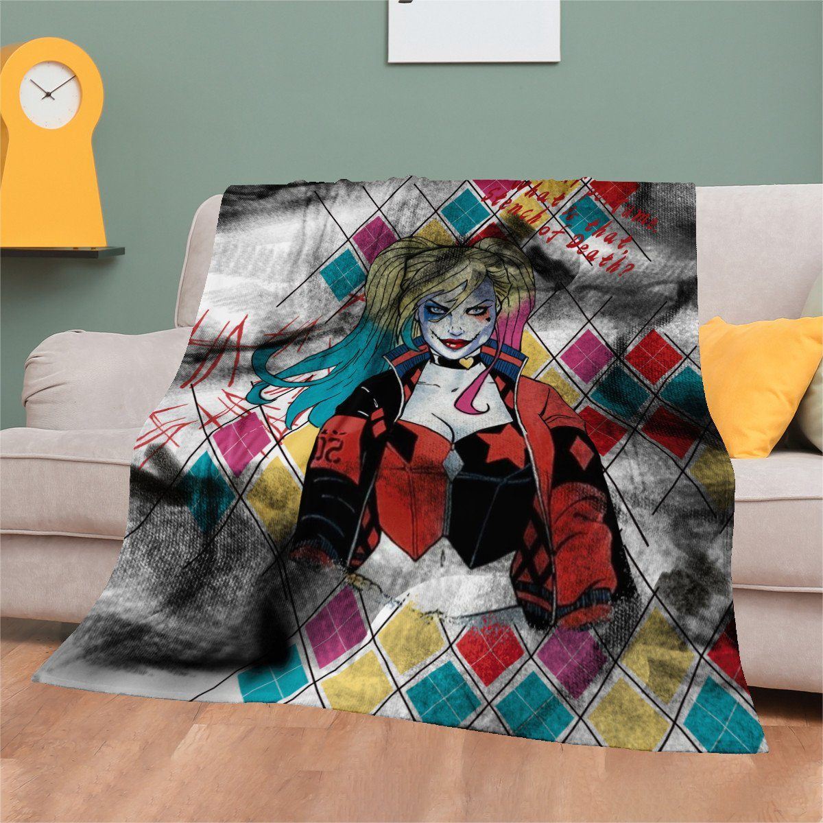 Suicide Squad Blanket Blanket, Suicide Squad noxfan 