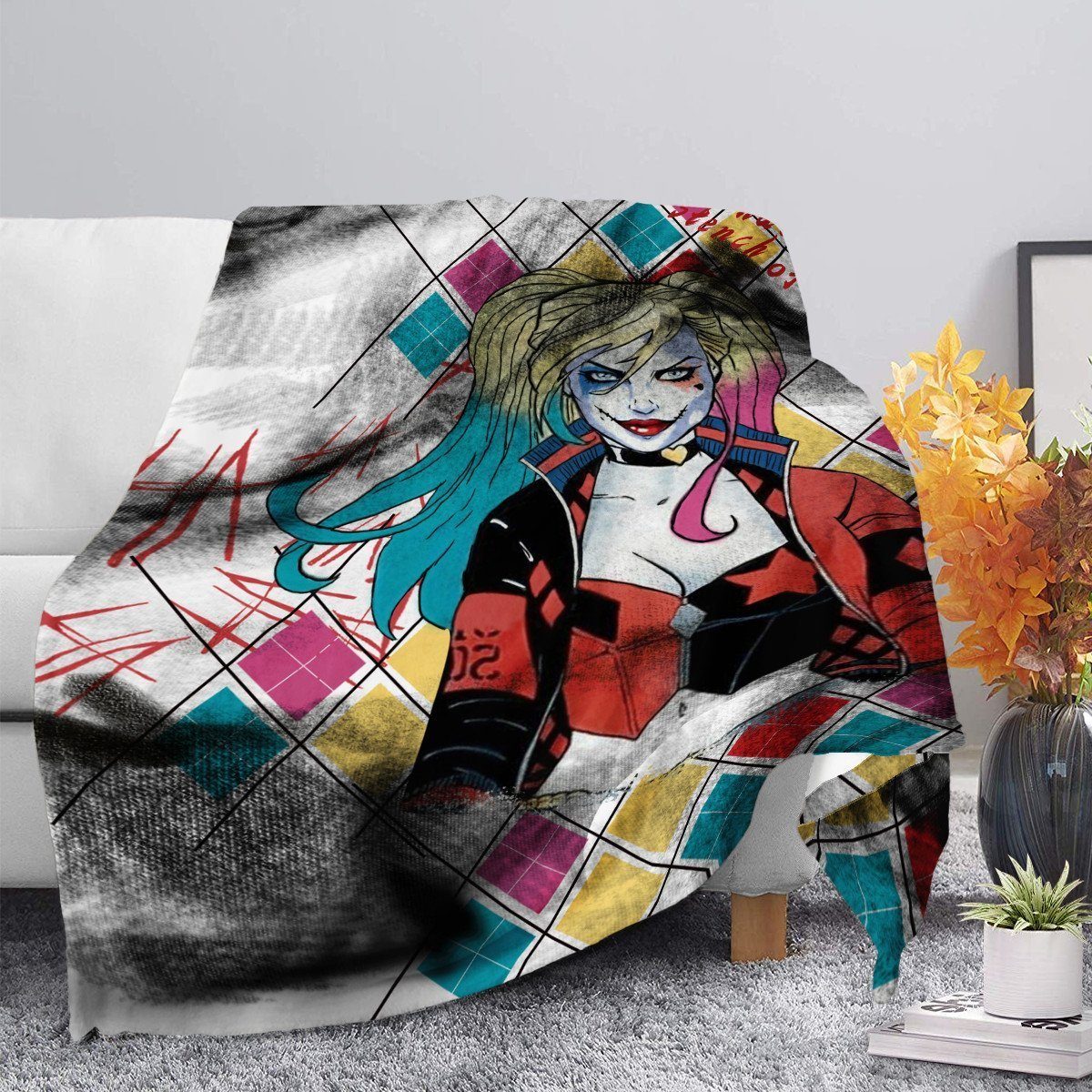 Suicide Squad Blanket Blanket, Suicide Squad noxfan 