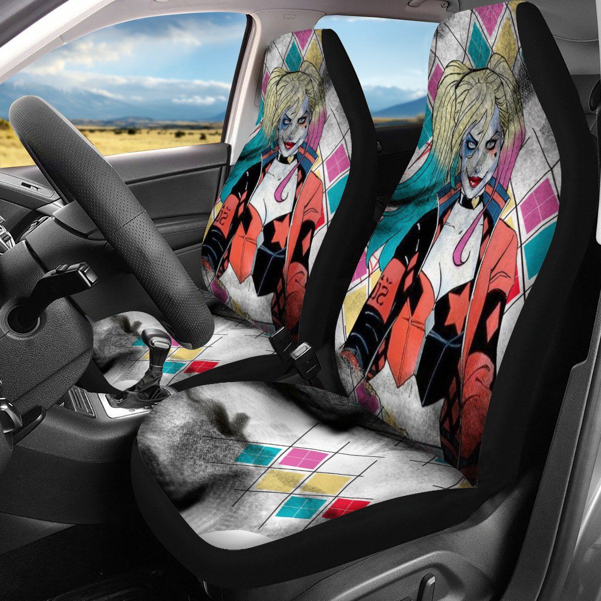 Suicide Squad Custom Car Seat Covers