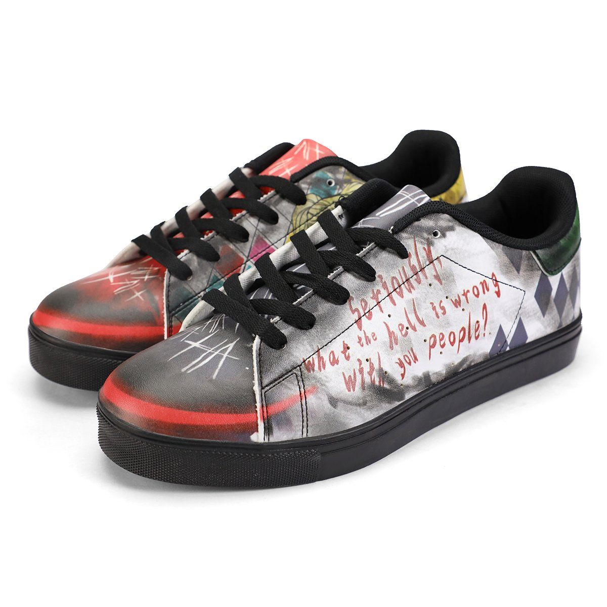 Suicide Squad Low Top Sneaker Stan Smith, Suicide Squad noxfan 