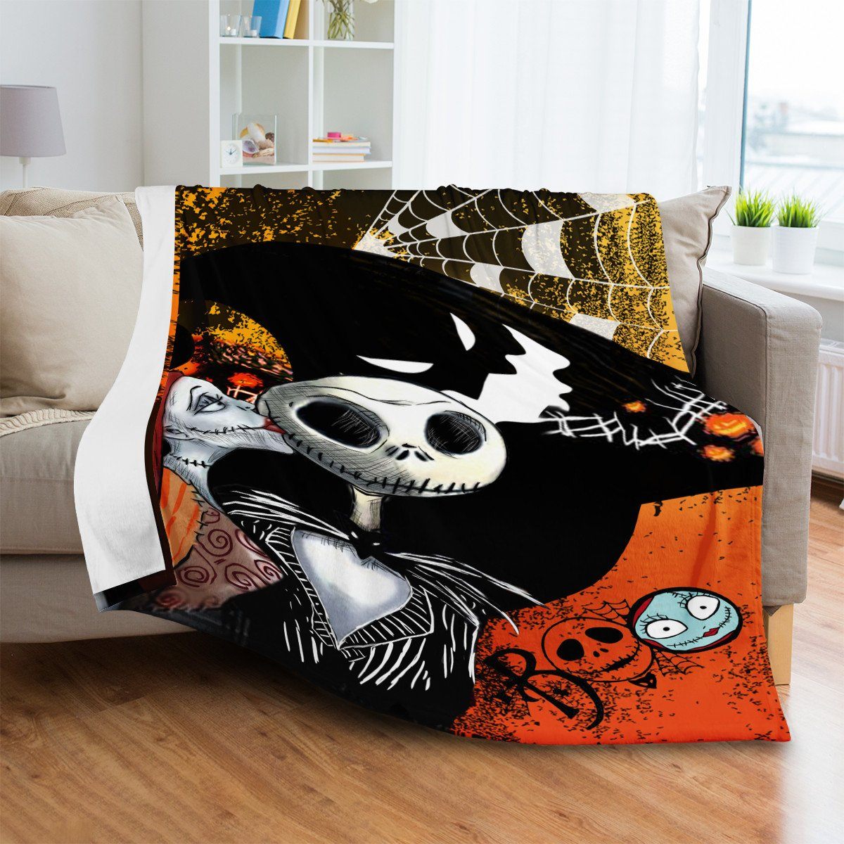 The Nightmare Before Christmas Blanket Blanket, Horror, The Nightmare Before Christmas noxfan 