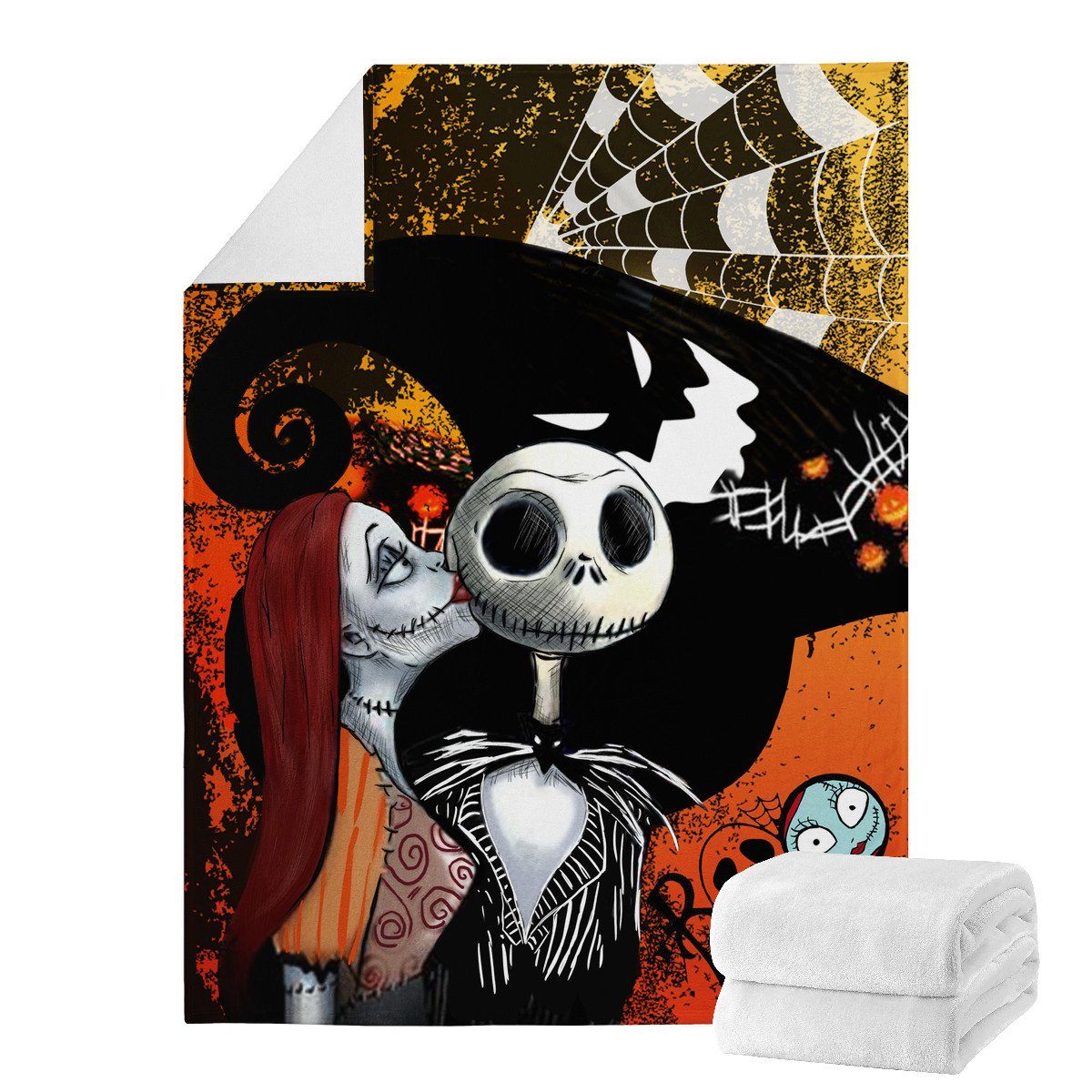 The Nightmare Before Christmas Blanket Blanket, Horror, The Nightmare Before Christmas noxfan XS (56&quot; x 43&quot;) 