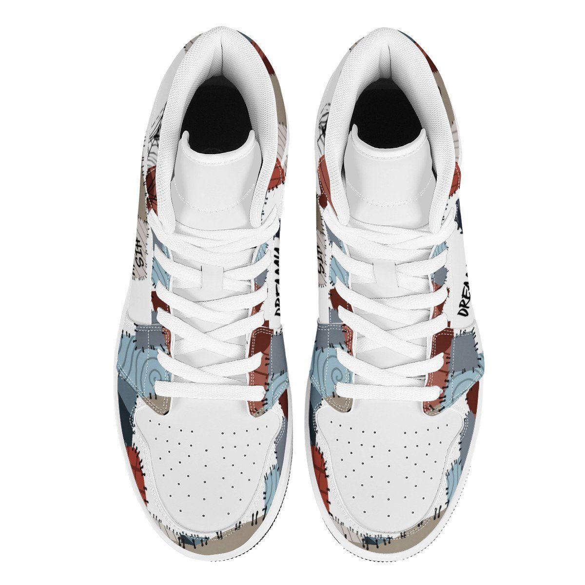 The Nightmare Before Christmas High Top Leather Sneaker Custom Jordan 1, Horror, The Nightmare Before Christmas noxfan 