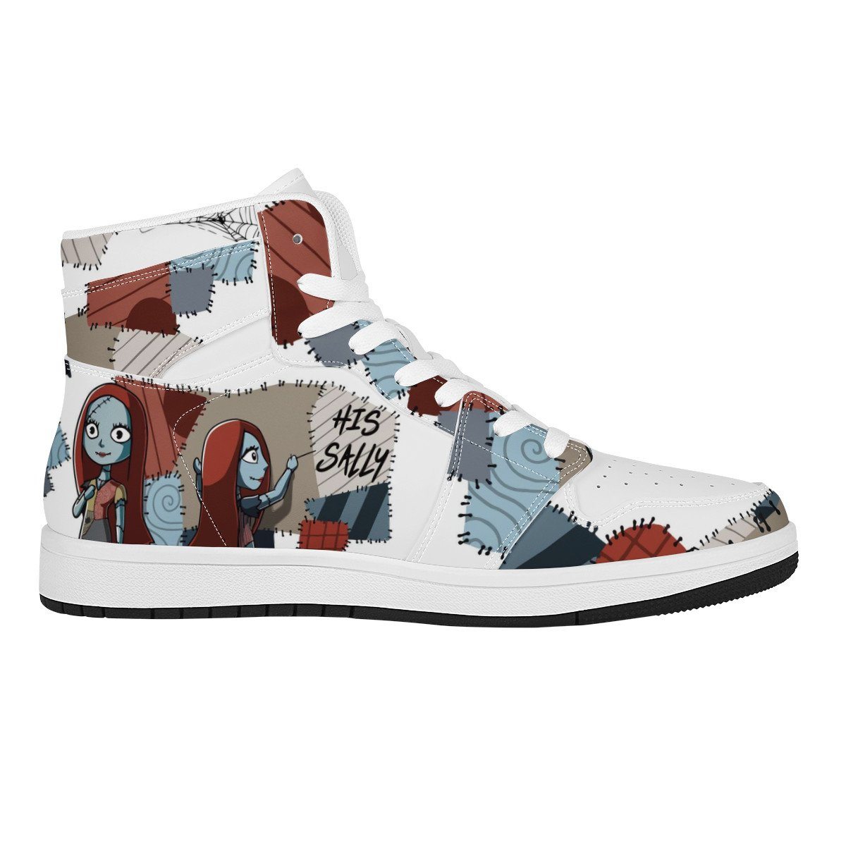 The Nightmare Before Christmas High Top Leather Sneaker Custom Jordan 1, Horror, The Nightmare Before Christmas noxfan 