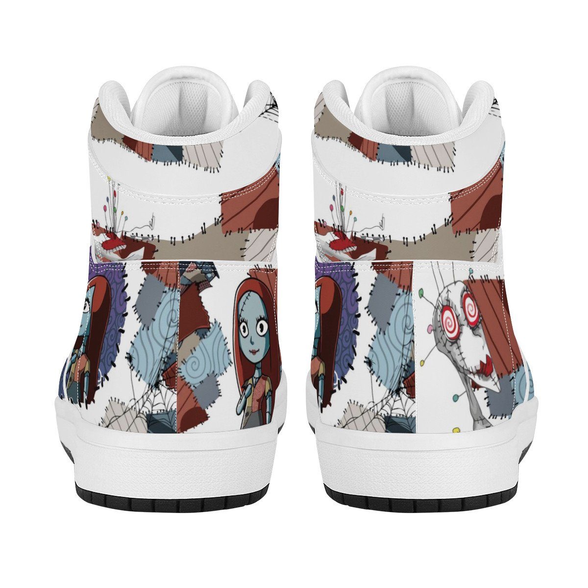 The Nightmare Before Christmas High Top Leather Sneaker Custom Jordan 1, Horror, The Nightmare Before Christmas noxfan 