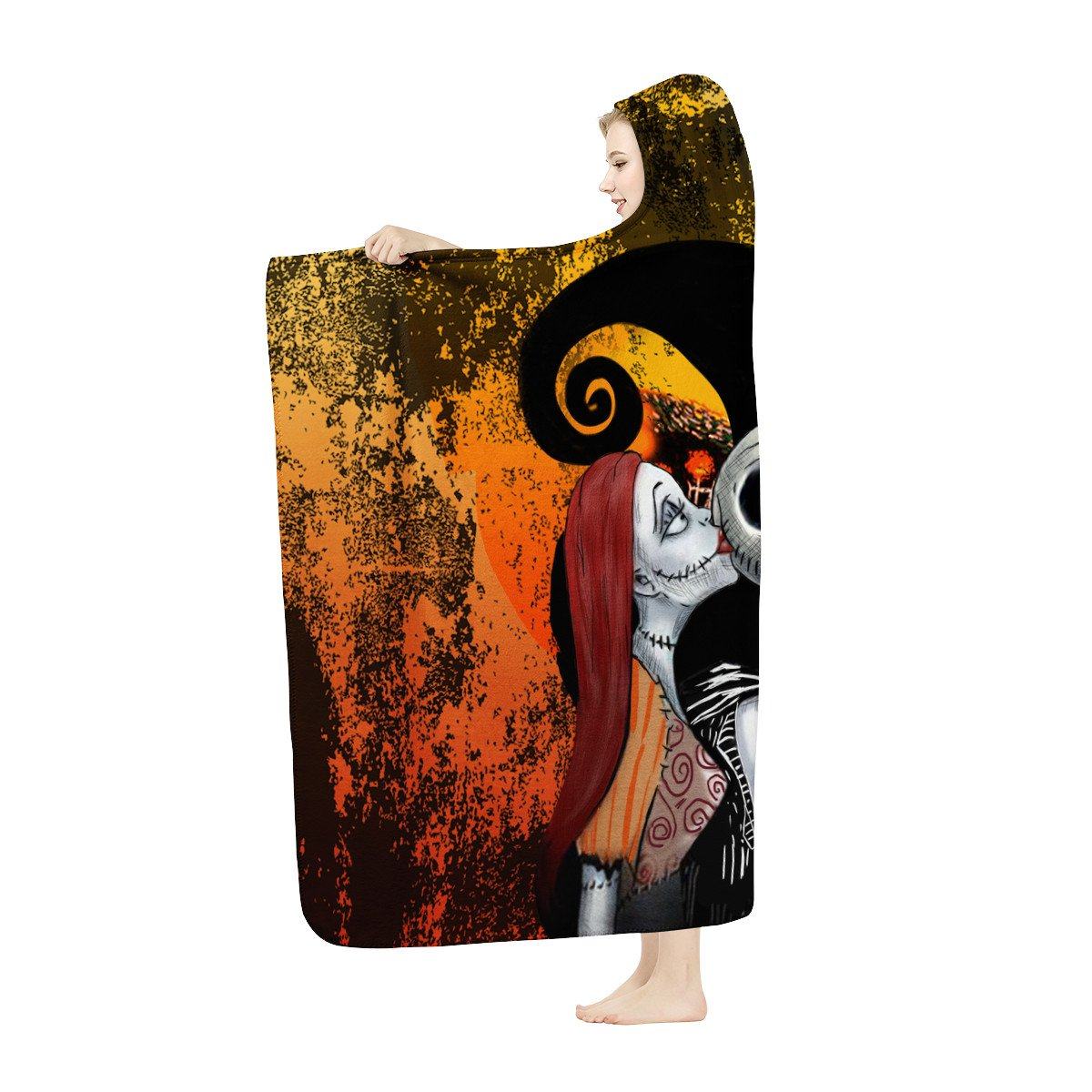 The Nightmare Before Christmas Hooded Blanket Hooded Blanket, Horror, The Nightmare Before Christmas noxfan 