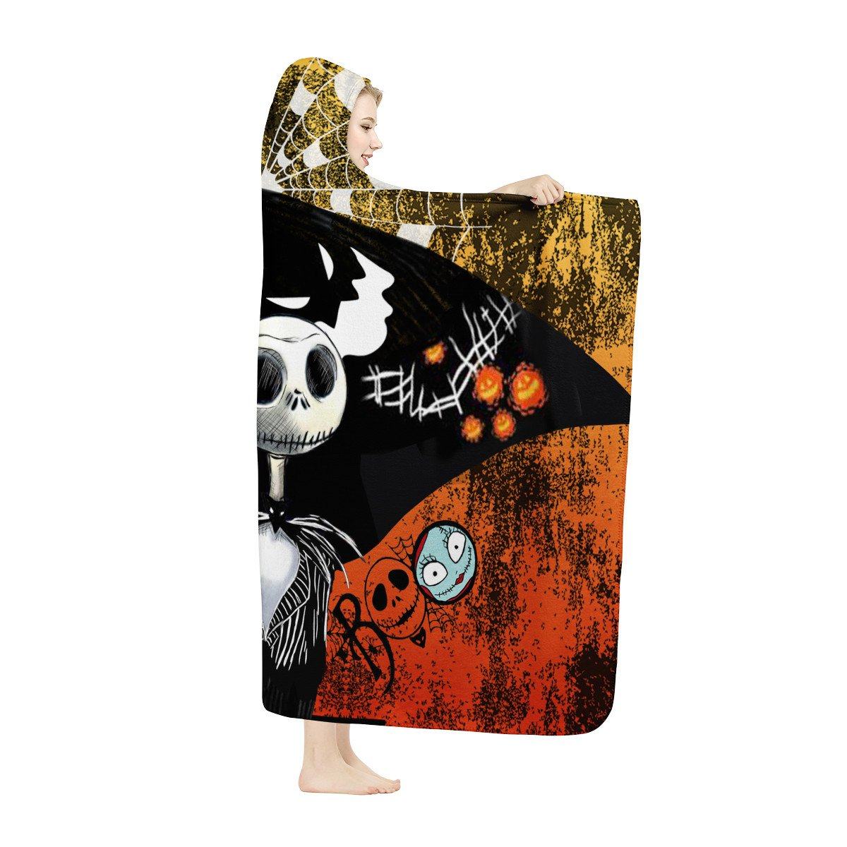 The Nightmare Before Christmas Hooded Blanket Hooded Blanket, Horror, The Nightmare Before Christmas noxfan 
