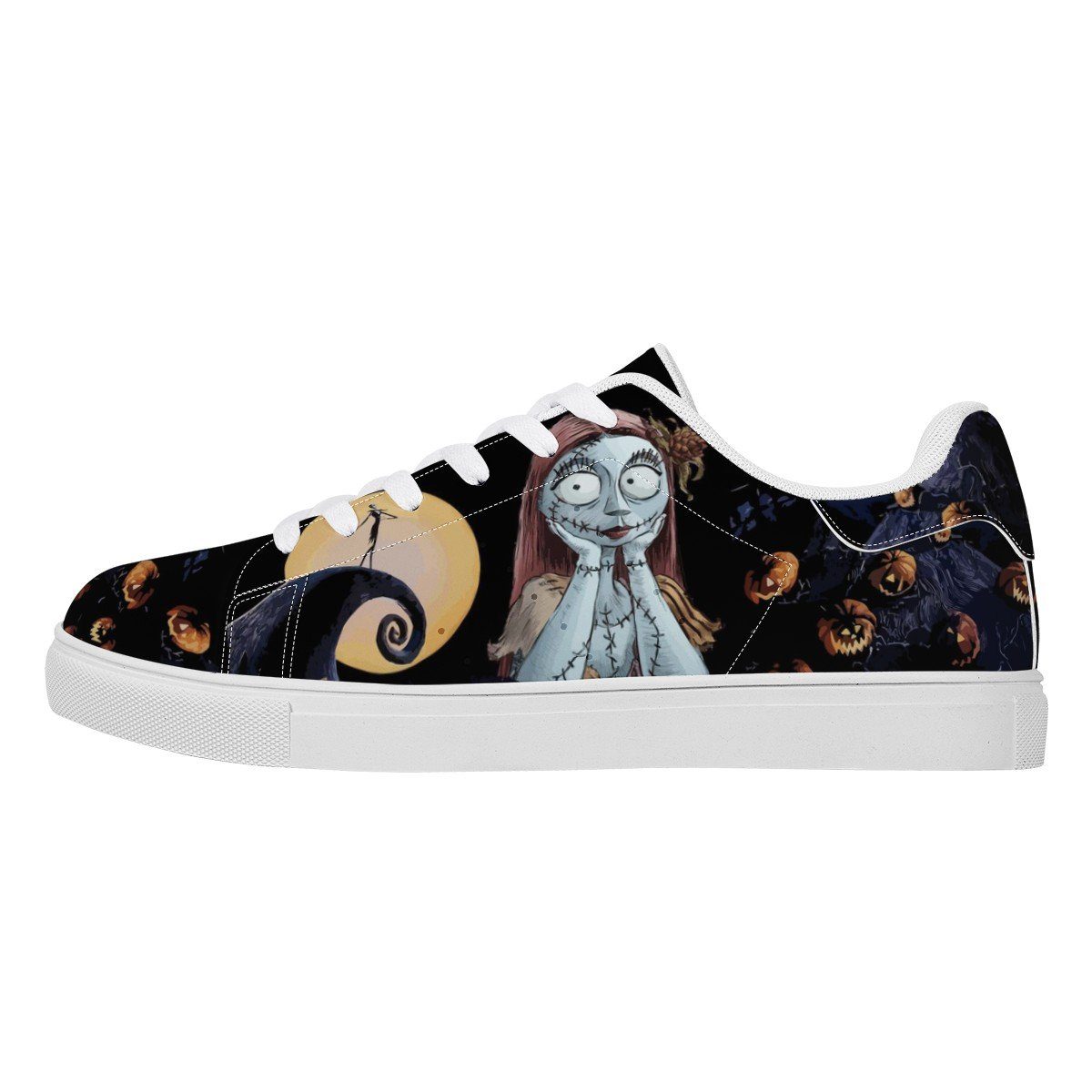 The Nightmare Before Christmas Low Top Sneaker Stan Smith, Horror, The Nightmare Before Christmas noxfan Women US6 (EU37) 