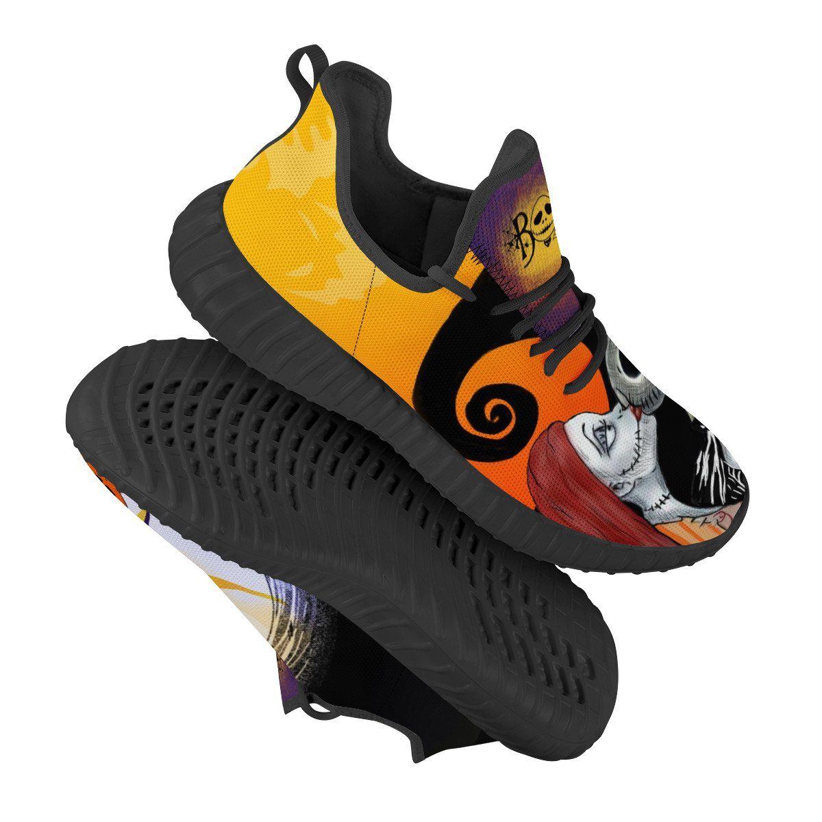 The Nightmare Before Christmas Mesh Knit Sneakers Yeezy, Horror, The Nightmare Before Christmas noxfan 