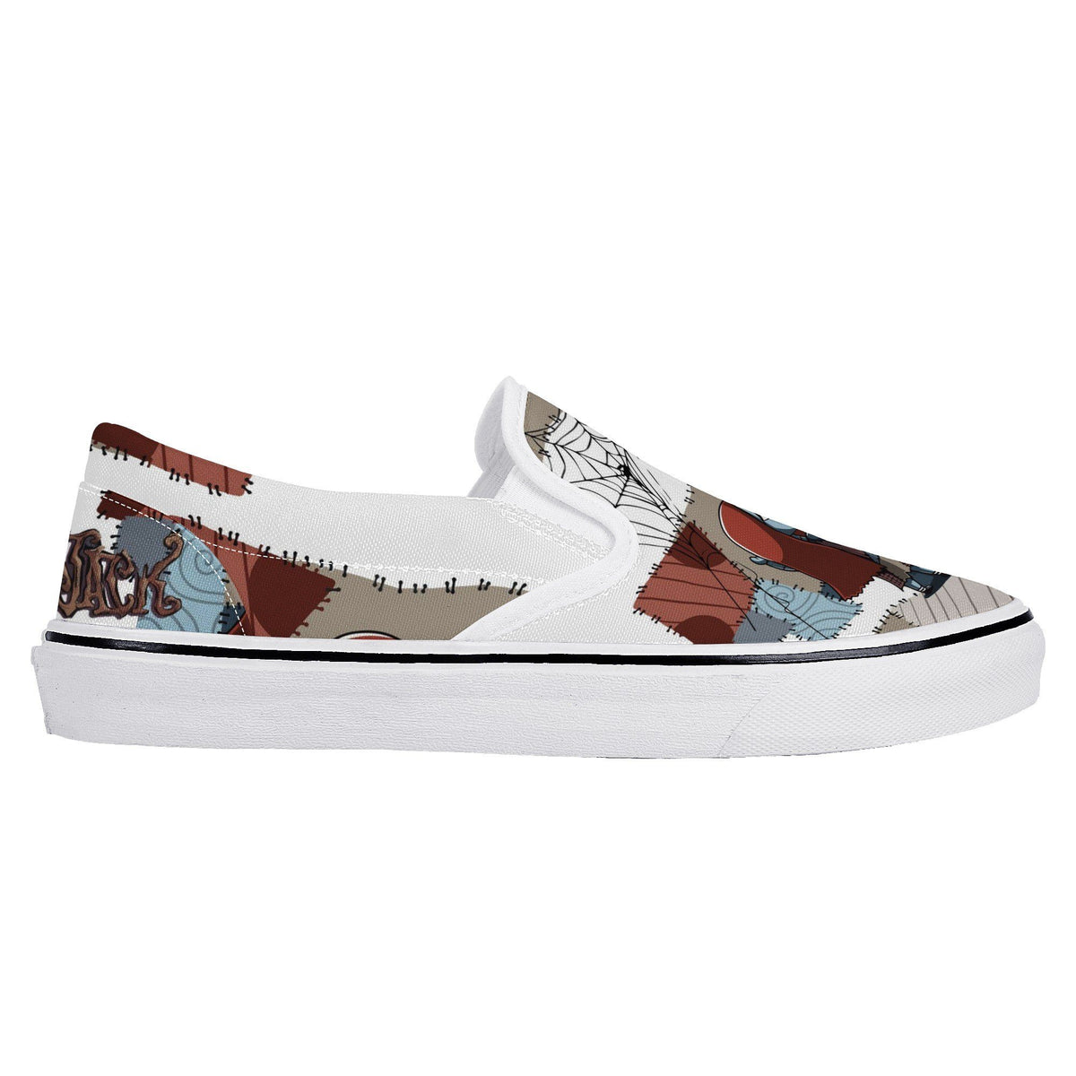 The Nightmare Before Christmas Custom Vans Slip On Shoes