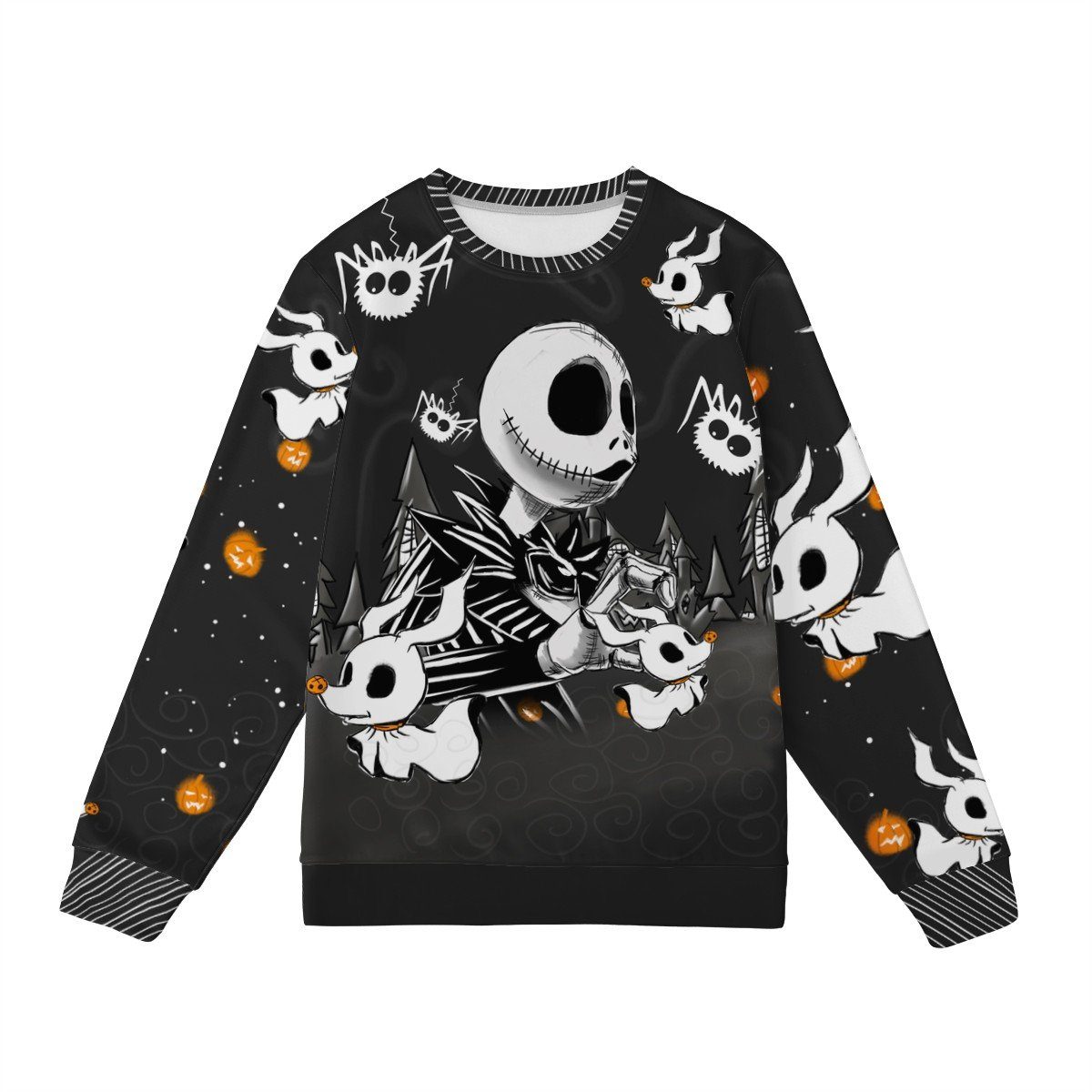 The Nightmare Before Christmas Sweatshirt Sweatshirt, Horror, The Nightmare Before Christmas noxfan 