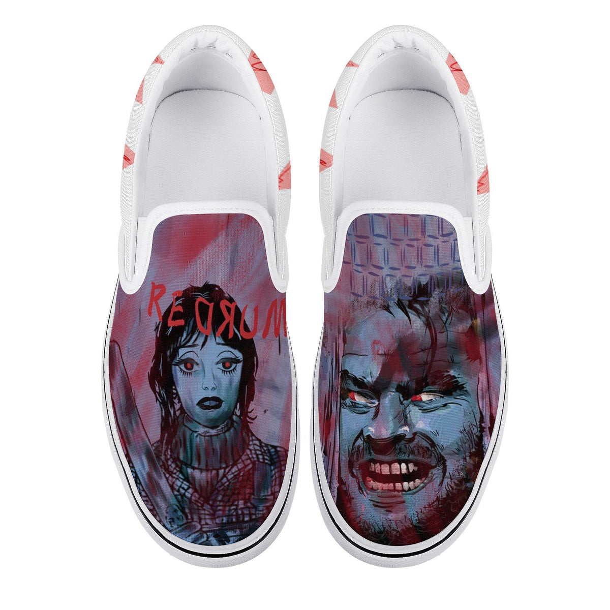 The Shining Custom Vans Slip On Shoes