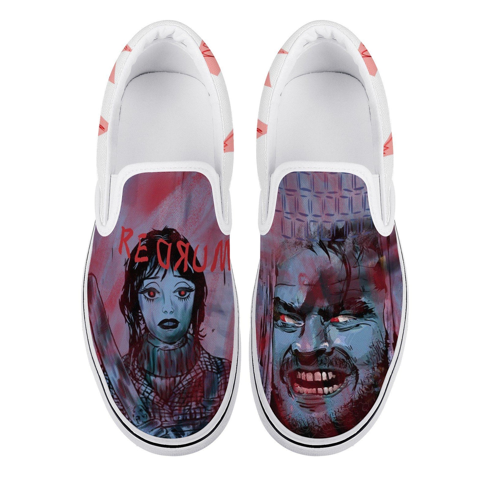 The Shining Custom Vans Slip On Shoes