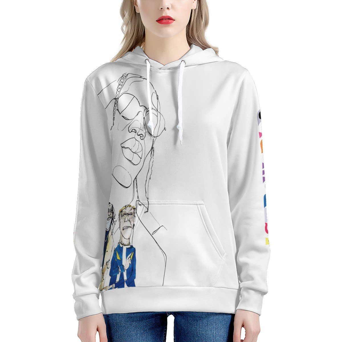 Travis Scott Hoodie Hoodie, Rapper, Travis Scott noxfan Women XS 