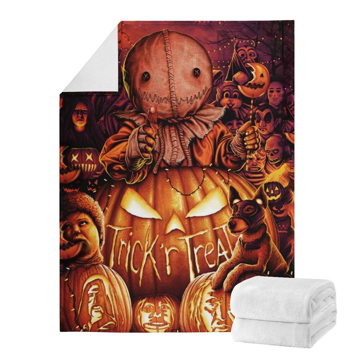 Trick&#39;r Treat Blanket Blanket, Horror, Trick&#39;r Treat noxfan XS (56&quot; x 43&quot;) 
