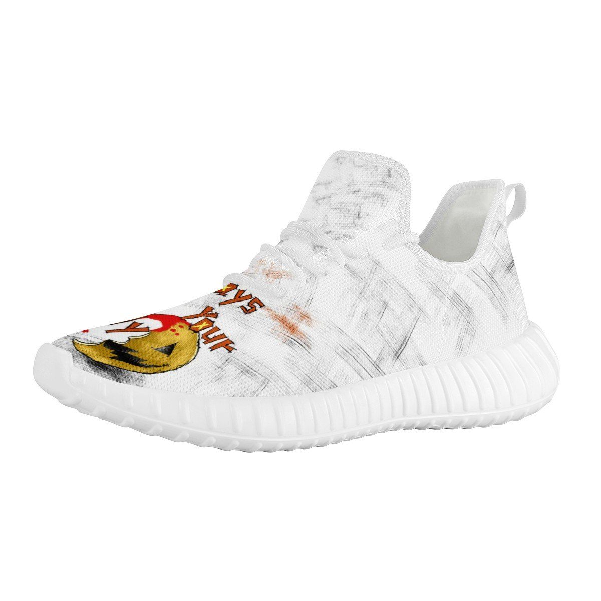 Trick 'r Treat Mesh Knit Sneaker Yeezy, Horror, Trick 'r Treat noxfan Women US5 (EU35) 