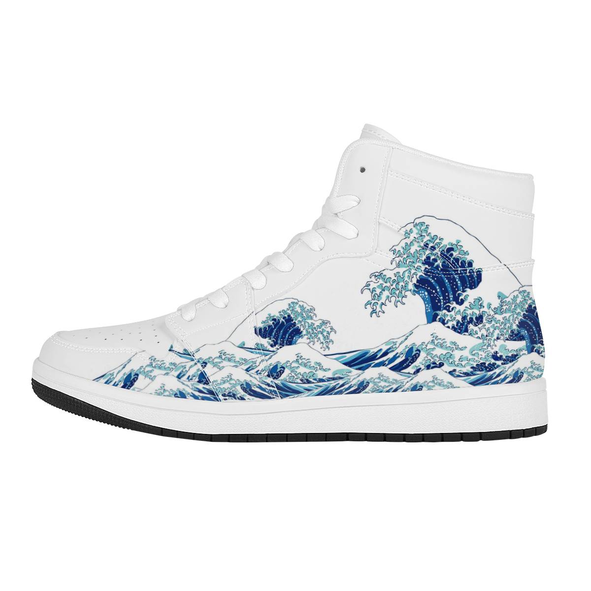 Ukiyoe High Top Leather Sneaker High-top, Sneaker noxfan Women US5.5 (EU36) 