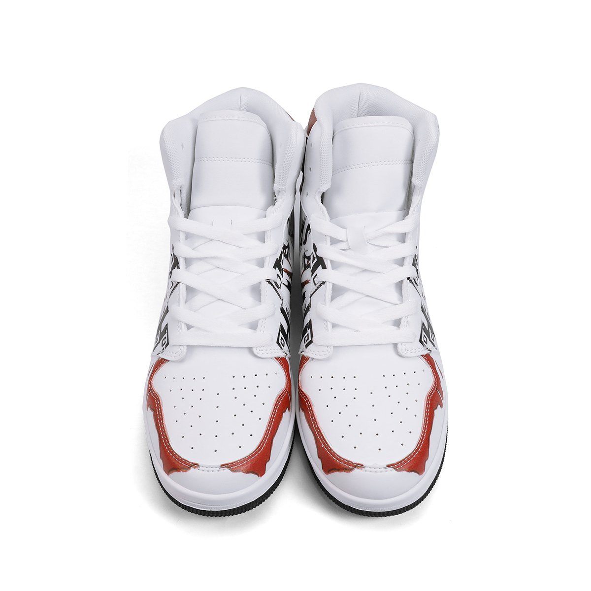 Why So Serious High Top Leather Sneaker Custom Jordan 1, Joker noxfan 