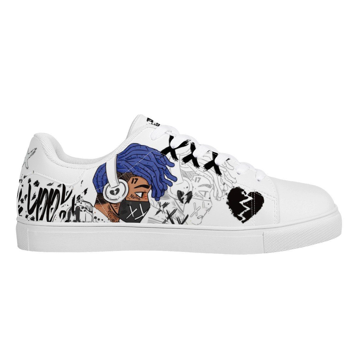 XXX Low Top Sneaker Stan Smith, Rapper, XXXTentacion noxfan 