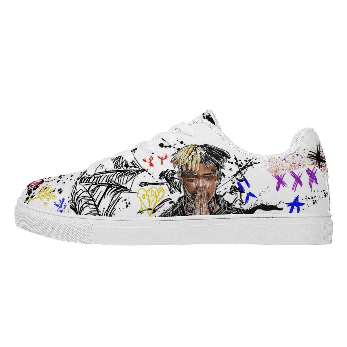 XXXTentacion Low Top Sneaker Stan Smith, Rapper, XXXTentacion noxfan 