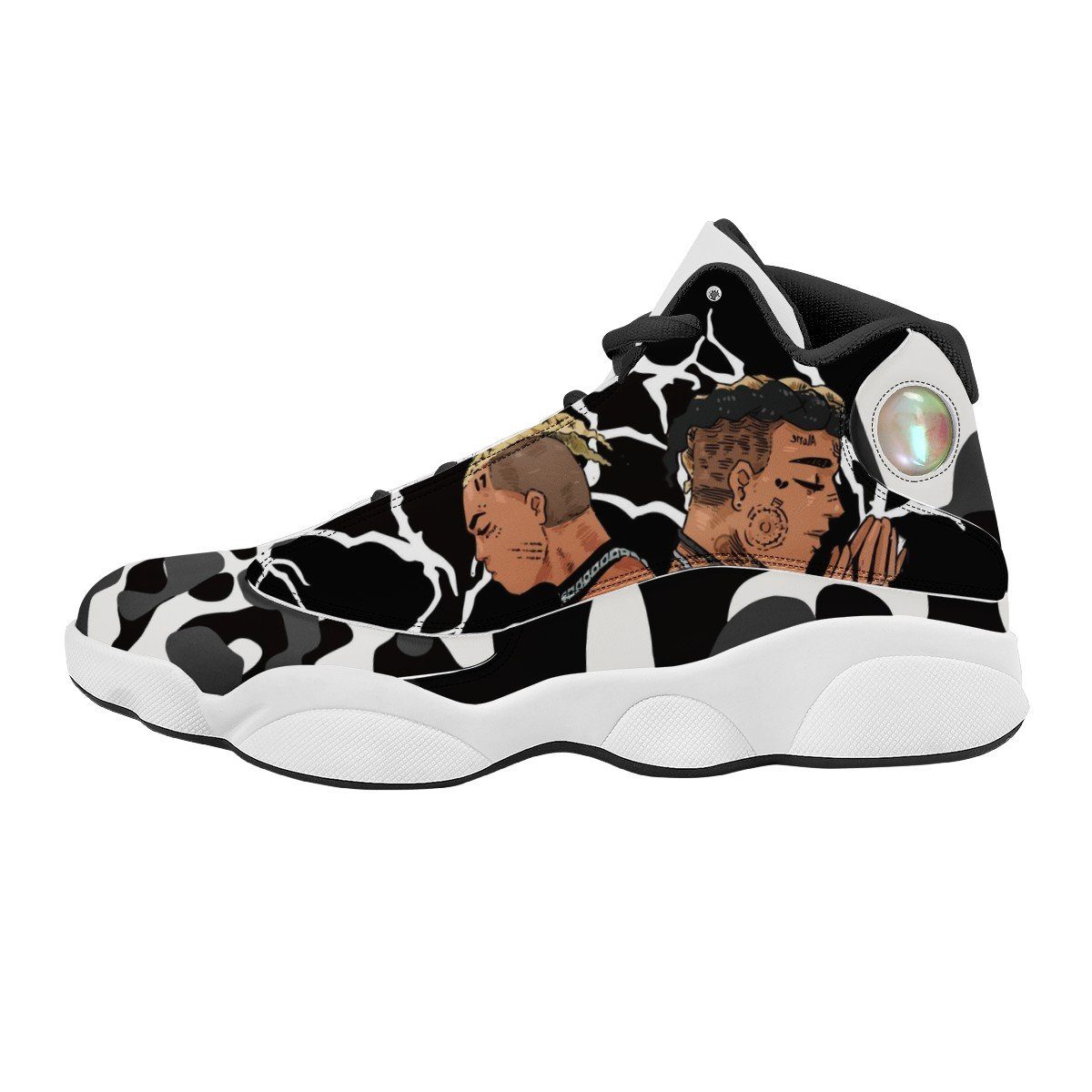 XXX Retro Sneaker Jordan 13, Rapper, XXXTentacion noxfan Women US5.5 (EU36) 