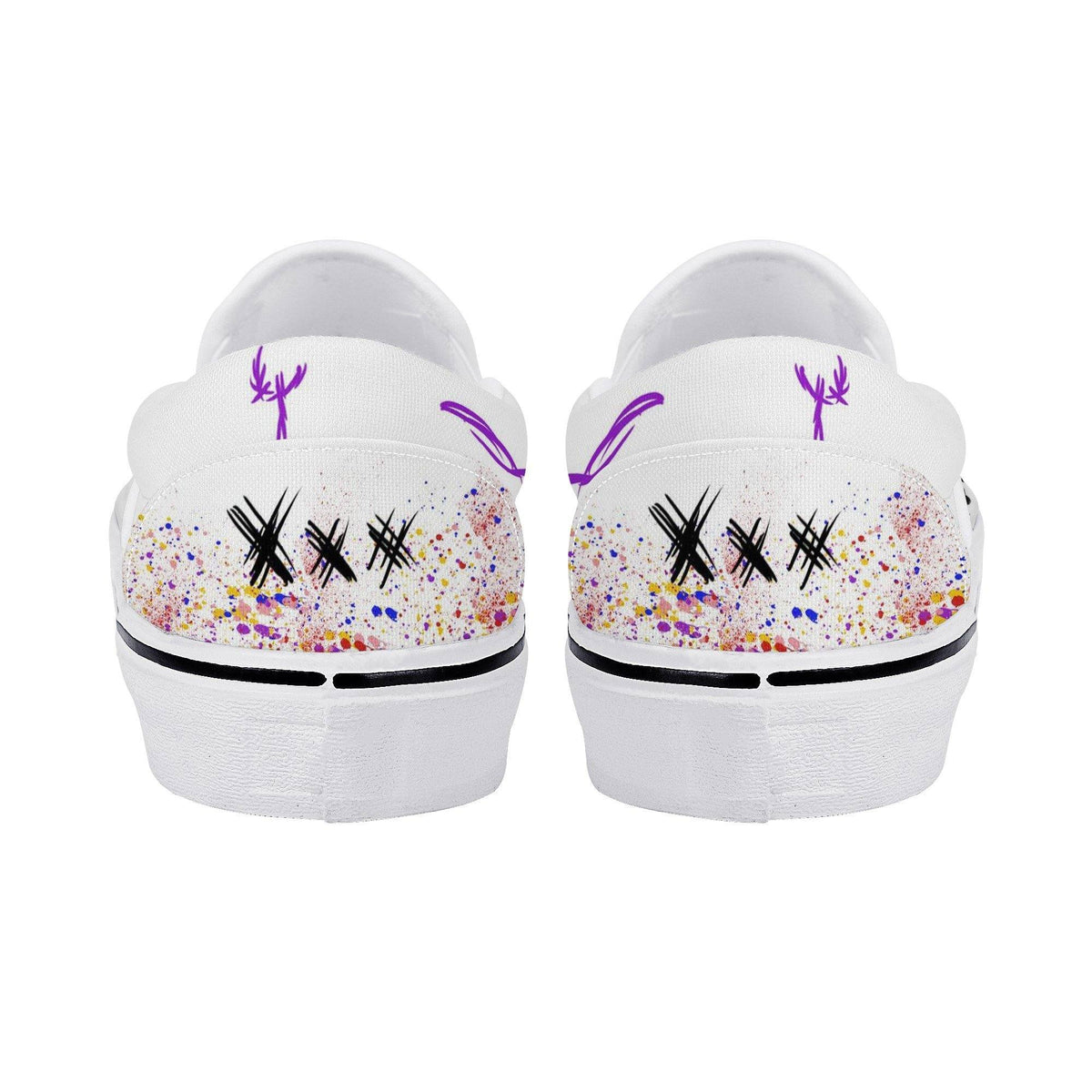 XXXTentacion Custom Vans Slip On Shoes