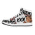 XXXTentacion High Top Leather Sneaker Custom jordan 1, Rapper, XXXTentacion noxfan Women US5.5 (EU36) 